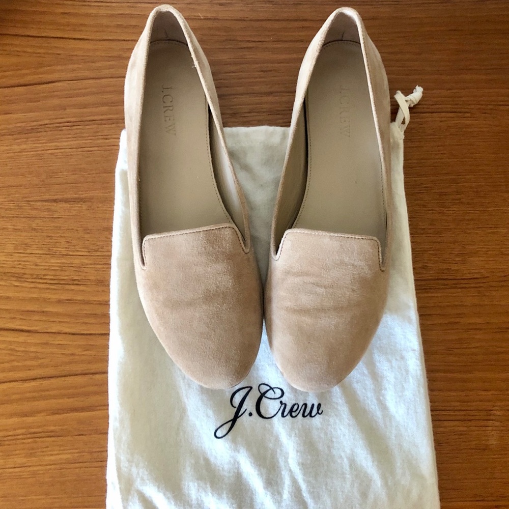 J. Crew Suede Smoking Slippers / Loafers
